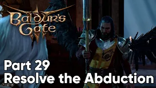 Baldur's Gate 3 Walkthrough. Part 29 Resolve the Abduction. Full release. PC