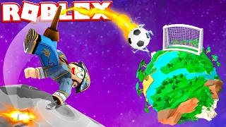 TIRO IL CALCIO PIÙ POTENTE FINO ALLA LUNA! - ROBLOX