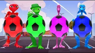 wrong heads top superheroes - me kamaste puzzle - green alien dance