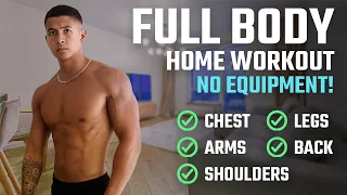 How To Build Muscle At Home: The BEST Full Body Home Workout For Growth