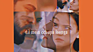 dil mein cchupa loonga 🥰/ baran dilan / baran brings dilans sister to the mansion to make her happy.