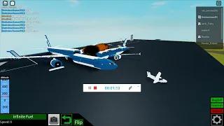 Ground collision portrayed by plane crazy (READ DESC)