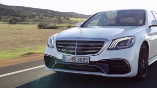 2018 Mercedes AMG S63 - Driving scenes