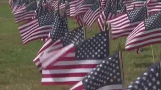 September 11: American flags planted at Round Rock park honor 9/11 victims | FOX 7 Austin