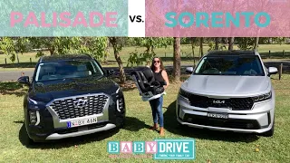 Hyundai Palisade vs Kia Sorento Comparison