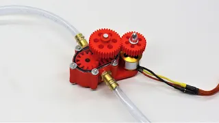 3D-printed double helical gear pump/water pump/hydraulic pump *watertight*