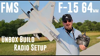 FMS - F-15 - 64mm EDF - Unbox, Build, & Radio Setup