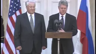 Press Conference with President Clinton & President Yeltsin