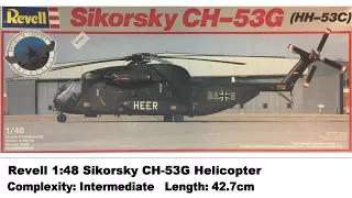 Revell 1:48 CH-53G Helicopter Kit Review