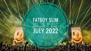 Fatboy Slim LIVE On The Beach, Brighton - 20th Anniversary of The Beach Boutique - 22nd July 2022