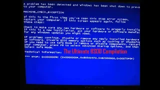 The Ultimate BSOD Compilation (Official One)