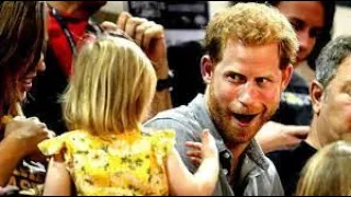 Prince Harry Has Popcorn Swiped by Little Girl 🍿 | Funny Sports Clips