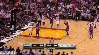 Carmelo Anthony - 29 points vs Heat Full Highlights (2011.02.27)