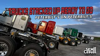 How trucks leave the Peterbilt Factory in Denton, TX