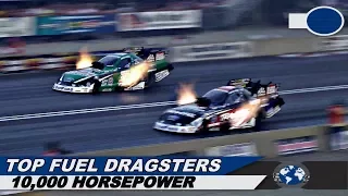 5 Minutes of 10,000 Horsepower, 300 MPH | Top Fuel Dragsters & Funny Cars