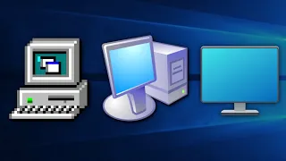 Windows Icon Evolution: My Computer