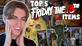 Top 5 FRIDAY THE 13th Collectibles from my HORROR COLLECTION!