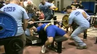 BENCH PRESS - Joe Mazza 320kg (705lbs)