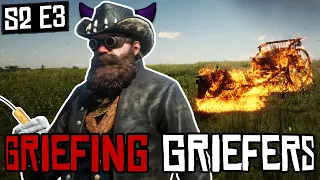 Red Dead Online - Griefing Griefers | Delivery Destruction (S2E3)