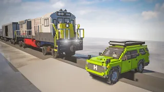 Train vs Cars #2 | Teardown