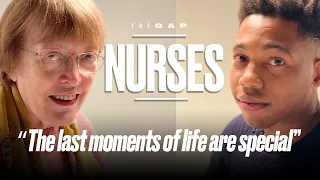 Old Nurse Meets Young Nurse | The Gap | LADbible