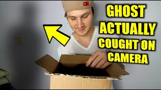 Ghost CAUGHT On CAMERA Unboxing A "HAUNTED ITEM" From Ebay.. NOT Clickbait
