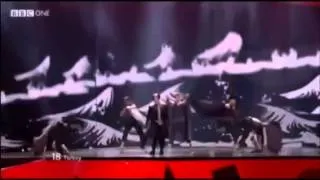 Can Bonomo, Love me back Eurovision Final 2012 HD (Turkey)