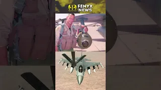 Смертоносний пілот F-16 із США захищатиме небо України!  #shorts