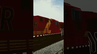 Unstoppable Train From Movie Speeds Through.No Driver. #AWVR#777.TSW2