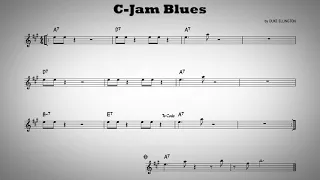C Jam blues - Play along - Eb instruments