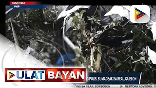 PNP Airbus H125 lulan ang tatlong pulis, bumagsak sa Real, Quezon