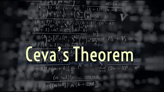 Ceva's Theorem | Geometry | Math Olympiad | I.S.I. Entrance