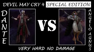 Devil May Cry 4 Special Edition Dante vs Angelo Agnus Very Hard (DMD) No Damage