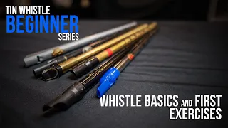 Tin Whistle Beginner Series [LESSON 1] Tin whistle basics and getting started, first exercises