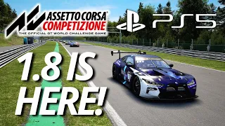 Assetto Corsa Competizione 1.8 Update on Console Review (PS5)