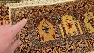 Turkish & Chinese Hereke Carpets - Fake rugs & tips for buyers of silk rugs