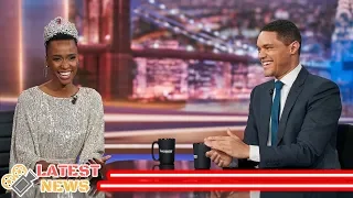 Trevor Noah interviews Miss Universe Zozibini Tunzi on 'The Daily Show'