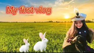My First Vlog || My First Video On YouTube ||