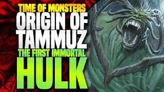 Origin Of Tammuz The First Immortal Hulk | Immortal Hulk: Time Of Monsters (One Shot)