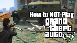 GTA 5 Online Funny Moments (Rockets Vs. Insurgents)