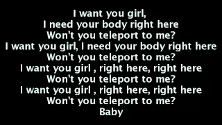 Kid Cudi - Teleport 2 Me, Jamie (Lyrics On Screen) WZRD