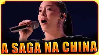 FAOUZIA canta ADELE e FALHA no The Singer a nova SAGA NA CHINA