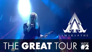 AMARANTHE - THE GREAT TOUR | Week 2 Recap