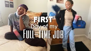 GRWM | Get Ready With Me: First day of work