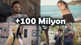 100 Milyon İzlenmeyi Geçen Türkçe Şarkılar | #10