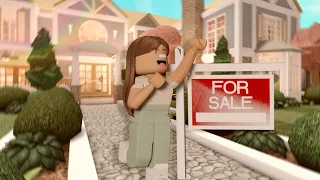 going house shopping ! | buying a *new family mansion* | bloxburg family roleplay | roblox