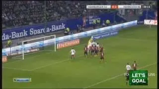 M. BADELJ 31' Hamburger - Hannover 96 24/11/13