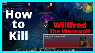 V Rising: Willfred The Werewolf Chief - Full Fight with Tips