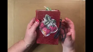 Lil Strawberry journal - flip thru