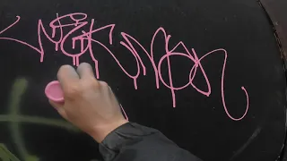 Graffiti review with Wekman. ArtPrimo Metal nib